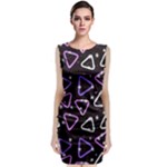 Abstract Background Graphic Pattern Classic Sleeveless Midi Dress
