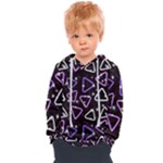 Abstract Background Graphic Pattern Kids  Overhead Hoodie