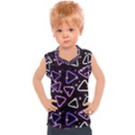 Abstract Background Graphic Pattern Kids  Sport Tank Top
