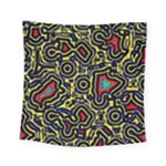 Background Graphic Art Square Tapestry (Small)