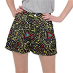 Background Graphic Art Ripstop Shorts