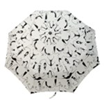 Pattern Cats Black Feline Kitten Folding Umbrellas
