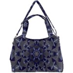 Kaleidoscope Geometric Pattern Double Compartment Shoulder Bag