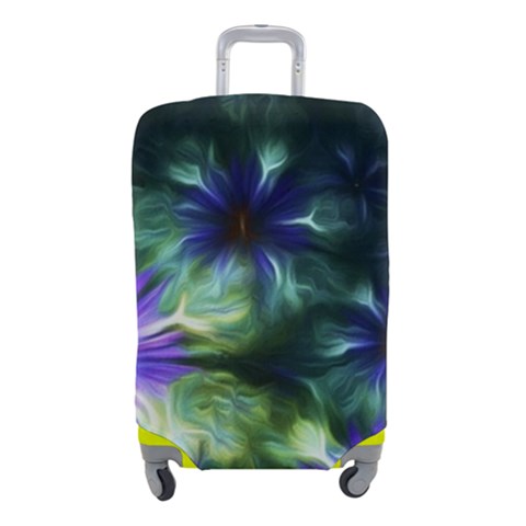 Fractalflowers Luggage Cover (Small) from UrbanLoad.com