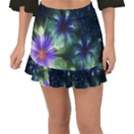 Fractalflowers Fishtail Mini Chiffon Skirt
