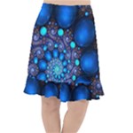 Digitalart Balls Fishtail Chiffon Skirt