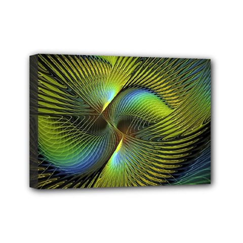 Digitalart  Waves Mini Canvas 7  x 5  (Stretched) from UrbanLoad.com