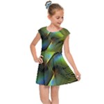 Digitalart  Waves Kids  Cap Sleeve Dress