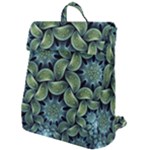 Digitalartflower Flap Top Backpack