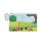 Mother And Daughter Y Canvas Cosmetic Bag (Small)