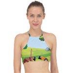 Mother And Daughter Y Racer Front Bikini Top