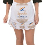 Logo Pngdd Fishtail Mini Chiffon Skirt