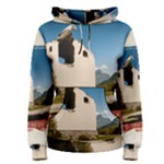  Us ventag eagles Travel Poster Graphic Style Redbleuwhite  Women s Pullover Hoodie