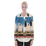  Us ventag eagles Travel Poster Graphic Style Redbleuwhite  Womens Long Sleeve Shirt