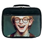 Schooboy With Glasses Lunch Bag