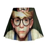 Schooboy With Glasses 2 Mini Flare Skirt