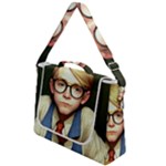 Schooboy With Glasses 2 Box Up Messenger Bag