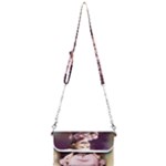Cute Adorable Victorian Gothic Girl 17 Mini Crossbody Handbag