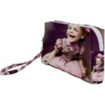 Cute Adorable Victorian Gothic Girl 17 Wristlet Pouch Bag (Small)