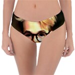 Schooboy With Glasses 4 Reversible Classic Bikini Bottoms