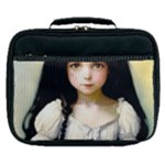 Victorian Girl With Long Black Hair 2 Lunch Bag