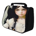 Victorian Girl With Long Black Hair 2 Full Print Travel Pouch (Small)