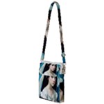 Victorian Girl With Long Black Hair 3 Multi Function Travel Bag