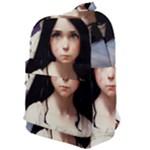 Victorian Girl With Long Black Hair Classic Backpack