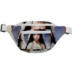 Victorian Girl With Long Black Hair Fanny Pack