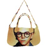 Schooboy With Glasses 5 Removable Strap Handbag