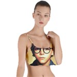 Schooboy With Glasses 5 Layered Top Bikini Top 