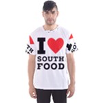 I love south food Men s Sport Mesh Tee