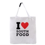 I love south food Grocery Tote Bag