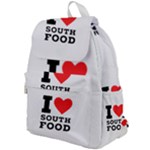 I love south food Top Flap Backpack