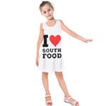 I love south food Kids  Sleeveless Dress