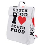 I love south food Flap Top Backpack