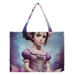 Cute Adorable Victorian Gothic Girl 18 Medium Tote Bag