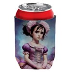 Cute Adorable Victorian Gothic Girl 18 Can Holder