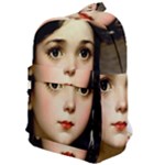 Victorian Girl With Long Black Hair 7 Classic Backpack