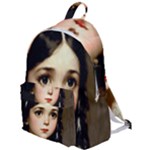 Victorian Girl With Long Black Hair 7 The Plain Backpack