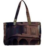 Victorian House In The Lake By The Woods Canvas Work Bag
