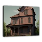 Victorian House In The Oregon Woods Canvas 20  x 16  (Stretched)