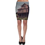 Victorian House In The Oregon Woods Bodycon Skirt