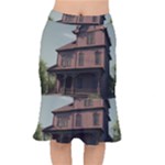 Victorian House In The Oregon Woods Short Mermaid Skirt