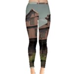 Victorian House In The Oregon Woods Inside Out Leggings
