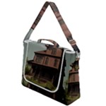 Victorian House In The Oregon Woods Box Up Messenger Bag