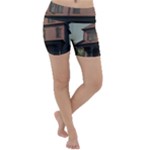 Victorian House In The Oregon Woods Lightweight Velour Yoga Shorts