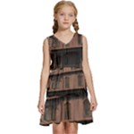 Victorian House In The Oregon Woods Kids  Sleeveless Tiered Mini Dress