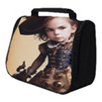 Cute Adorable Victorian Steampunk Girl 2 Full Print Travel Pouch (Small)
