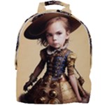 Cute Adorable Victorian Steampunk Girl 2 Mini Full Print Backpack